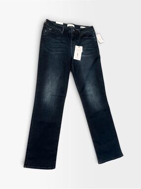 Skinnygirl Dark Wash Straight Leg Jeans - Navy